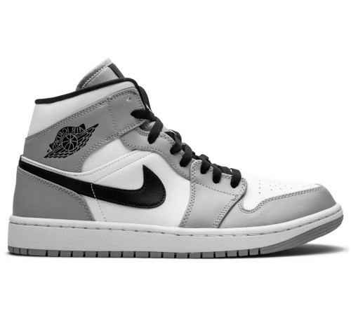 Кроссовки Nike Air Jordan 1 Mid Light Smoke Grey