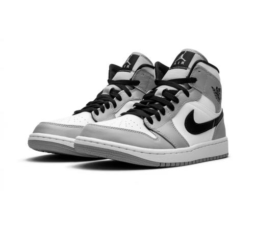 Кроссовки Nike Air Jordan 1 Mid Light Smoke Grey