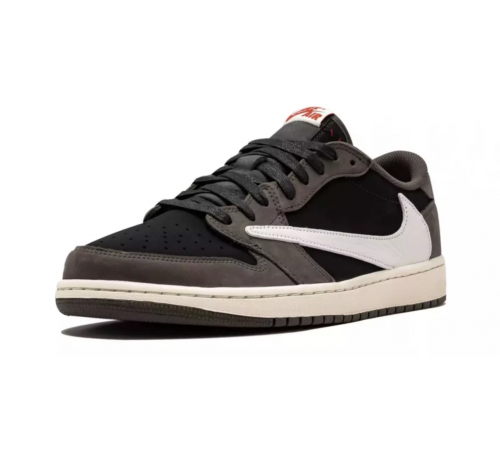 Кроссовки Nike x Travis Scott Air Jordan 1 Low Brown Black