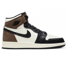 Nike Air Jordan 1 High Dark Mocha зимние