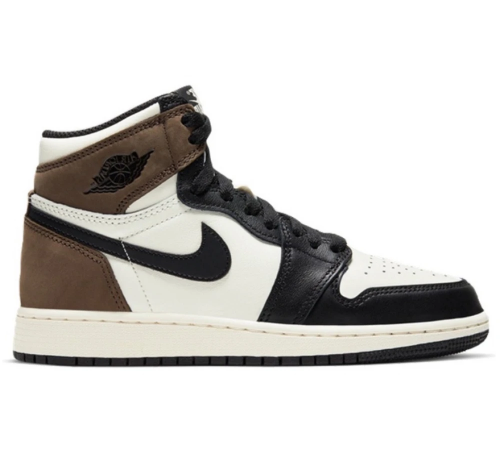Nike Air Jordan 1 High Dark Mocha зимние