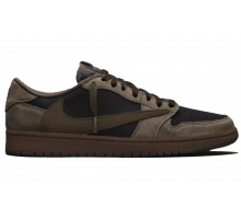 Nike x Travis Scott Air Jordan 1 Low Velvet Brown