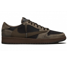 Nike x Travis Scott Air Jordan 1 Low Velvet Brown