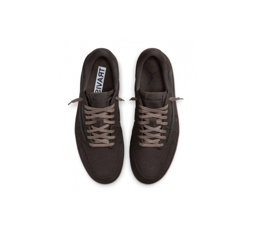 Nike x Travis Scott Air Jordan 1 Low Velvet Brown