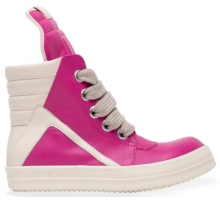 Rick Owens EDFU Runaway Geobasket Hot Pink Milk