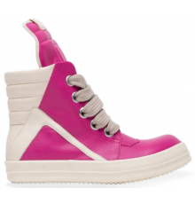 Rick Owens EDFU Runaway Geobasket Hot Pink Milk