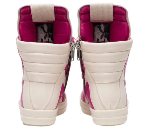 Rick Owens EDFU Runaway Geobasket Hot Pink Milk