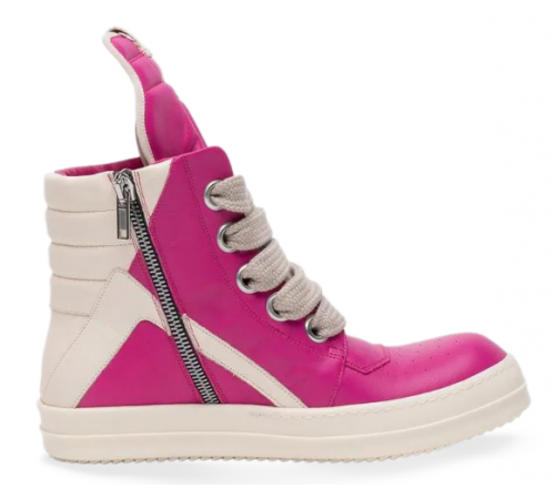 Rick Owens EDFU Runaway Geobasket Hot Pink Milk