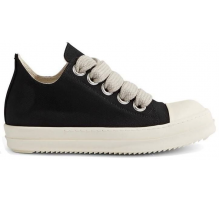 Кроссовки Rick Owens DRKSHDW lace-up Canvas Black