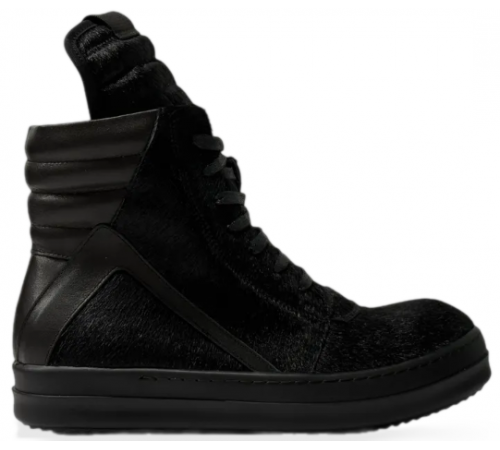 Rick Owens Geobasket Black