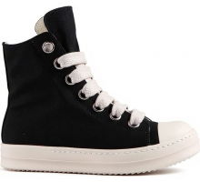 Rick Owens Drkshdw Jumbo Lace High Black