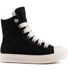 Rick Owens Drkshdw Jumbo Lace High Black