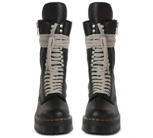Сапоги Dr. Martens x Rick Owens Strobe Calf Length Boot Black