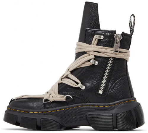 Ботинки Dr. Martens x Rick Owens 1460 DMXL Megalace Boot Black