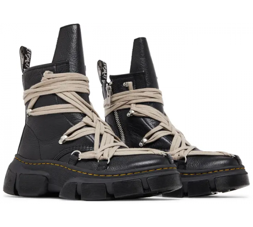 Ботинки Dr. Martens x Rick Owens 1460 DMXL Megalace Boot Black