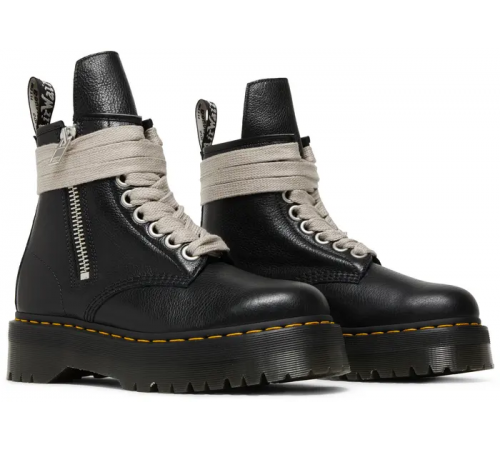 Ботинки Dr. Martens x Rick Owens Strobe 1460 Quad Sole Jumbo Lace Boot Black