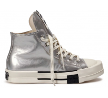 Rick Owens x Converse TURBODRK Chuck 70 High Silver Lacquer