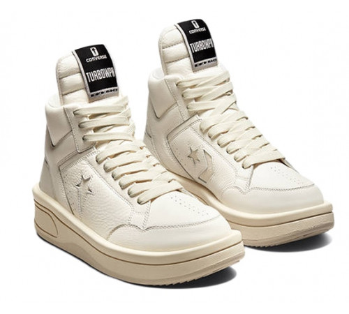 Rick Owens x Converse DRKSHDW DRKSTAR Turbodrk Weapon White