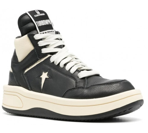 Rick Owens x Converse Turbodrk Black Cloud Cream