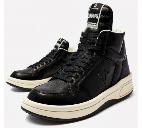 Rick Owens x Converse Turbodrk Black
