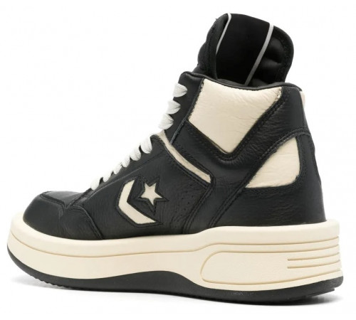 Rick Owens x Converse Turbodrk Black Cloud Cream