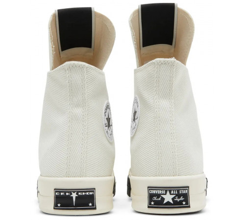Rick Owens x Converse DRKSHDW DRKSTAR Chuck 70 High Egret