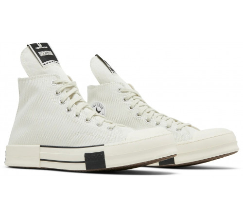 Rick Owens x Converse DRKSHDW DRKSTAR Chuck 70 High Egret
