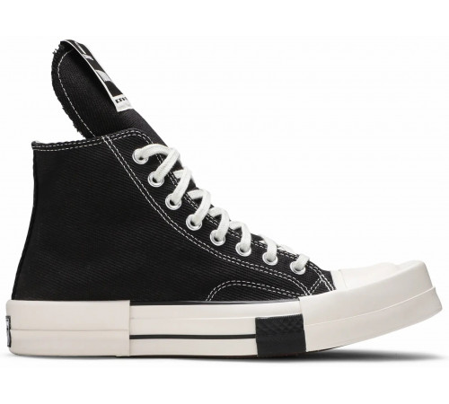 Rick Owens x Converse TURBODRK Chuck 70 High черные