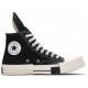 Rick Owens x Converse TURBODRK Chuck 70 High черные