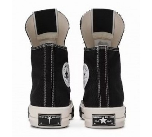 Rick Owens x Converse TURBODRK Chuck 70 High черные