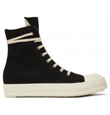 Rick Owens DRKSHDW Strobe Cotton Denim High Black Milk