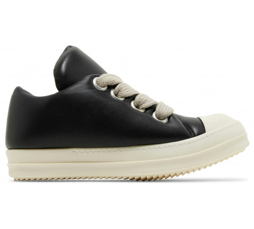 Rick Owens Luxor Jumbo Padded Low Black Milk