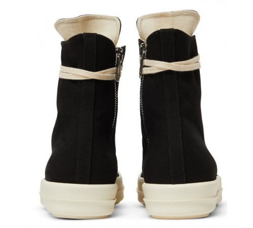 Rick Owens DRKSHDW Strobe Cotton Denim High Black Milk