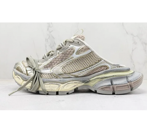 Кроссовки Balenciaga 3XL Mule Milk Old  Silver