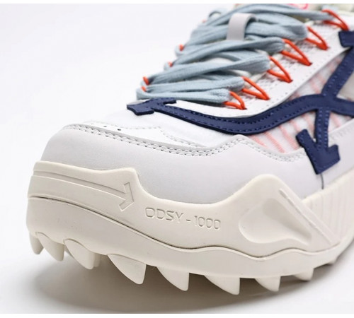 Off-White x Odsy 1000 White Dark Blue