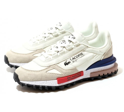 Кроссовки Lacoste Elite Active Grey Blue Red