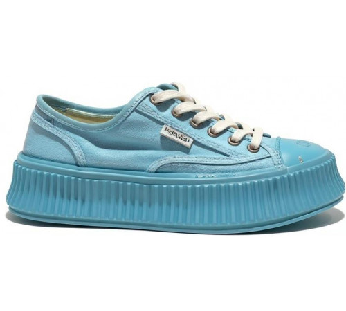 Chanel Biscuit Platform Sneakers Blue