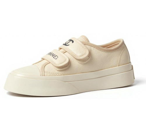 Chanel Velcro Sneaker White Cream