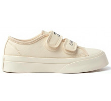 Chanel Velcro Sneaker White Cream