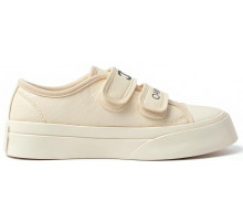 Chanel Velcro Sneaker White Cream