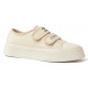 Chanel Velcro Sneaker White Cream