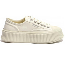 Chanel Biscuit Platform Sneakers Milk