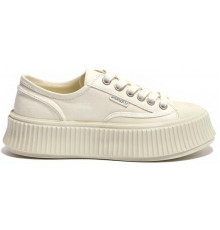 Chanel Biscuit Platform Sneakers Milk