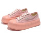Chanel Biscuit Platform Sneakers Pink