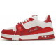 Louis Vuitton Trainer Signature Red White