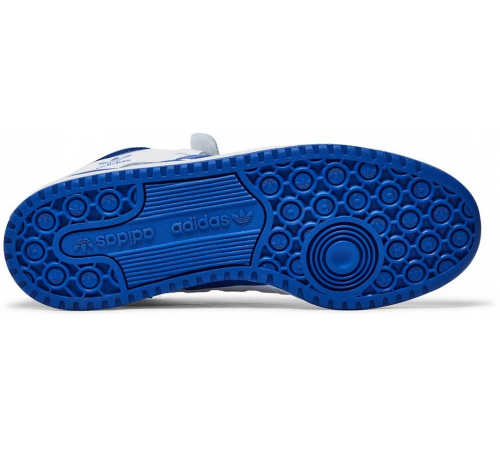 Кроссовки Adidas Forum Mid White Royal Blue
