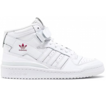 Кроссовки Adidas Forum Mid White Pink