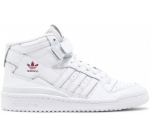 Кроссовки Adidas Forum Mid White Pink