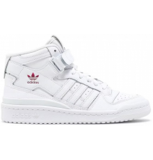Кроссовки Adidas Forum Mid White Pink