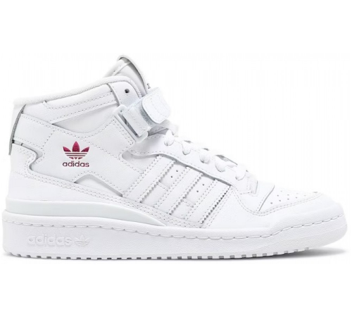 Кроссовки Adidas Forum Mid White Pink